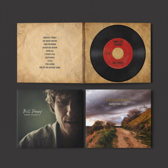 Bill Deasy CD Digipak covers