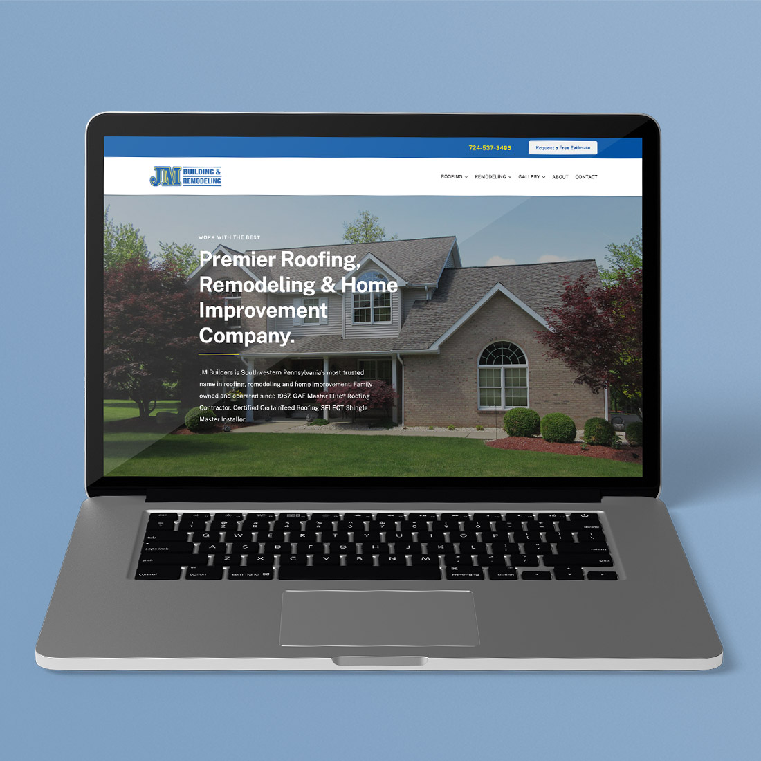 jm builders website